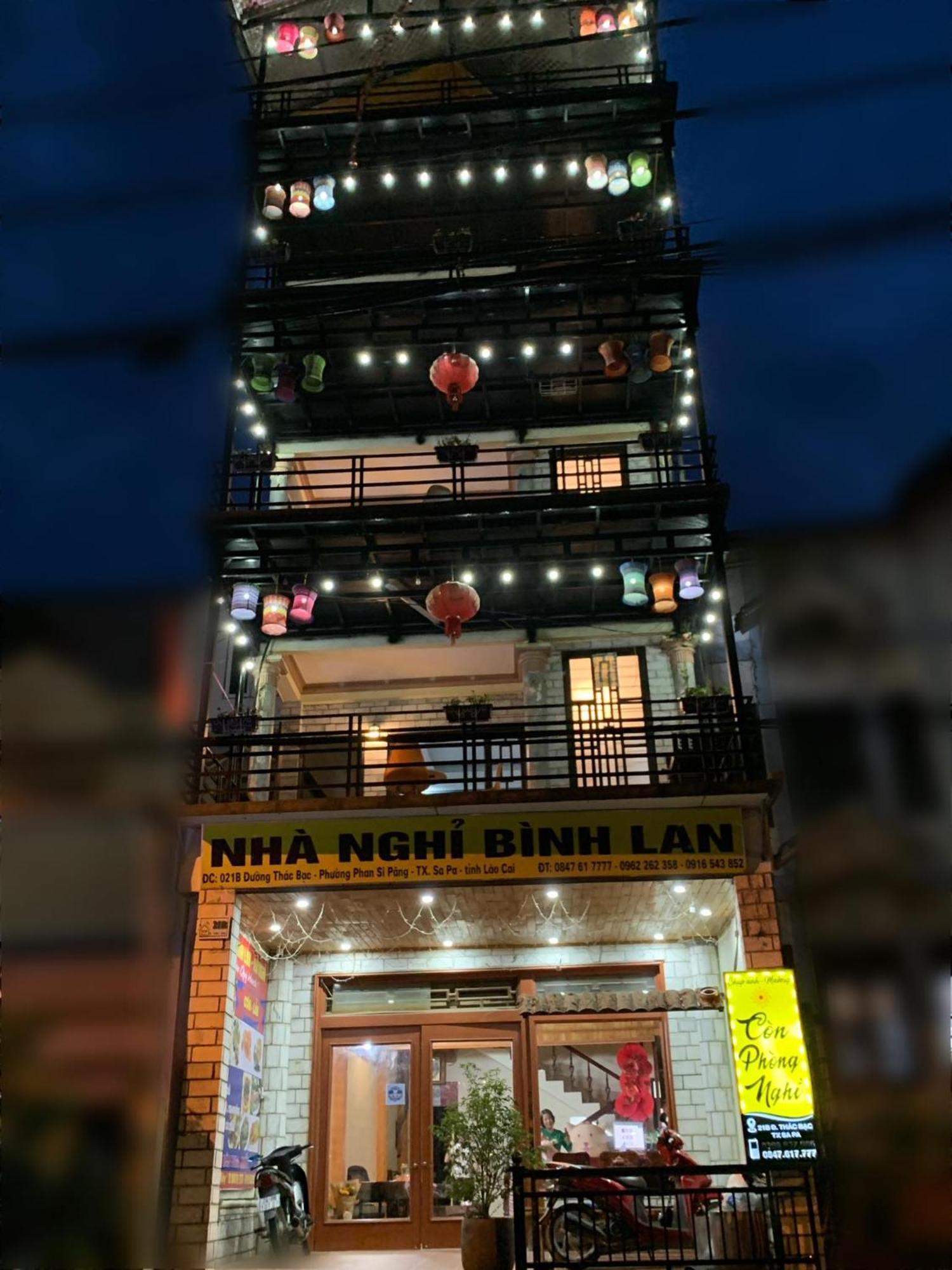 Binh Lan Hotel Sapa Eksteriør billede